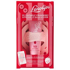 Lanolips Strawberry 101 Ointment & Phone Holder